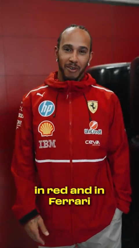 A message for our Brazilian fans 💛💚 from Lewis Hamilton!
