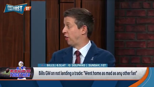 Bills GM Brandon Beane: "We can win a championship with this roster." "He's right. They're Top 10 in everything we care about. There's as few questions about Buffalo as there are about other teams."