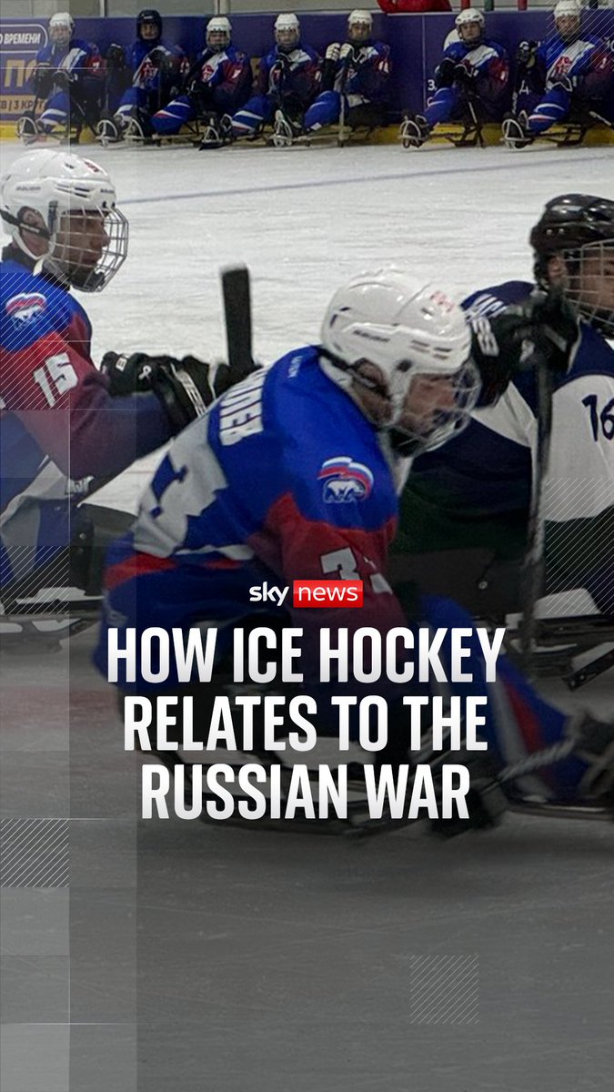 Sky's Ivor Bennett takes us behind the scenes of a Russian sports tournament, where former Russian soldiers injured in the war now play
