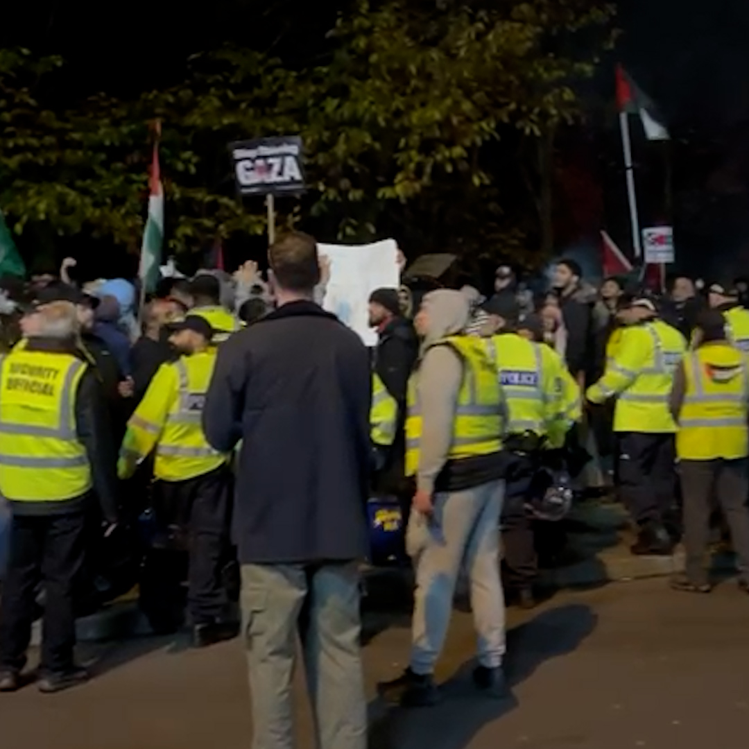 'It's that ignorant, it's that misguided, it's that bigoted.' When it comes to the Maccabi Tel Aviv protests, Ben Kentish thinks it's quite simple: 'They hate Israel, a lot of them, that's the bottom line'.