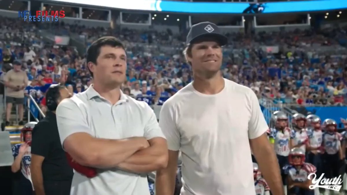 Most stacked youth football coaching staff ever? How Greg Olsen, Jonathan Stewart, and Luke Kuechly are passing along NFL knowledge, hustle, and heart to the next generation 🙏 #NFLFilmsPresents | Carolina Panthers | Youth Inc.