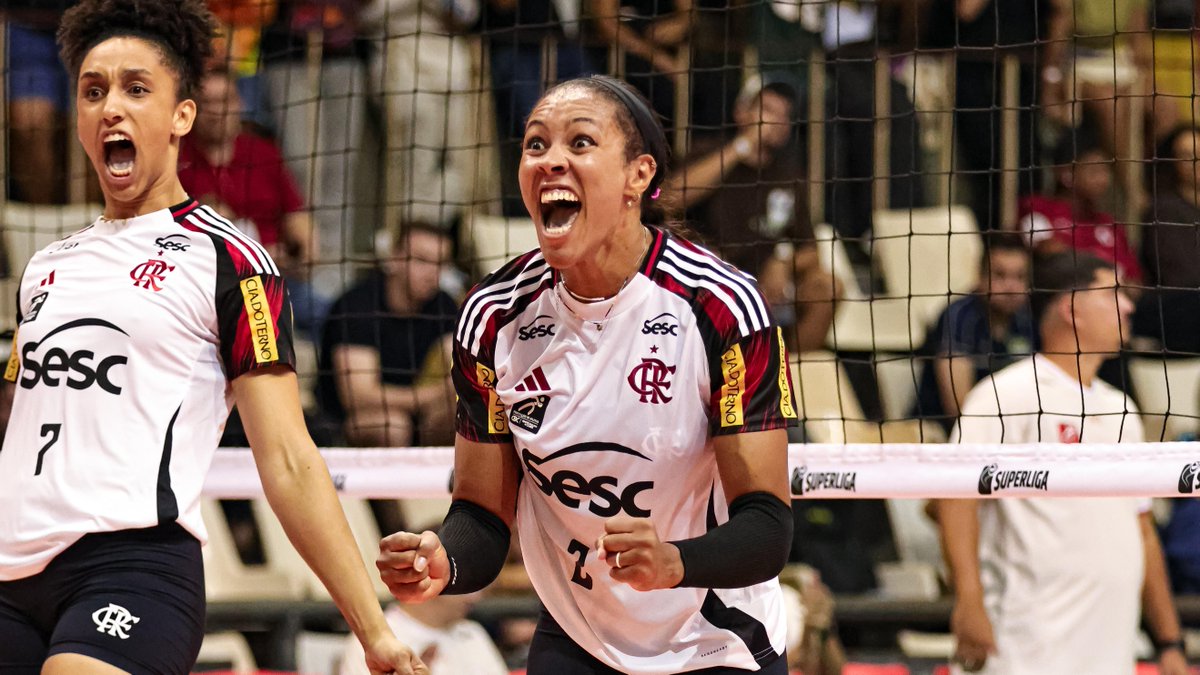 #Superliga ๐ง๐ท: SIMONE LEE BOMBS AWAY ๐ฃ๐ฅ Sesc Flamengo stays perfect: 3 matches, 3 wins, no sets dropped! ๐ช Simone Lee ๐บ๐ธ led the way ๐ Tijuca with 21 points, including this absolute bomb ๐ฃ that left no chance for the defense! ๐ฅ Another dominant performance from the Red & Black! โค๏ธ๐ค ๐บ Rewatch it on VBTV: ๐น: SporTV / VBTV ๐ #Volei #Volleyball
