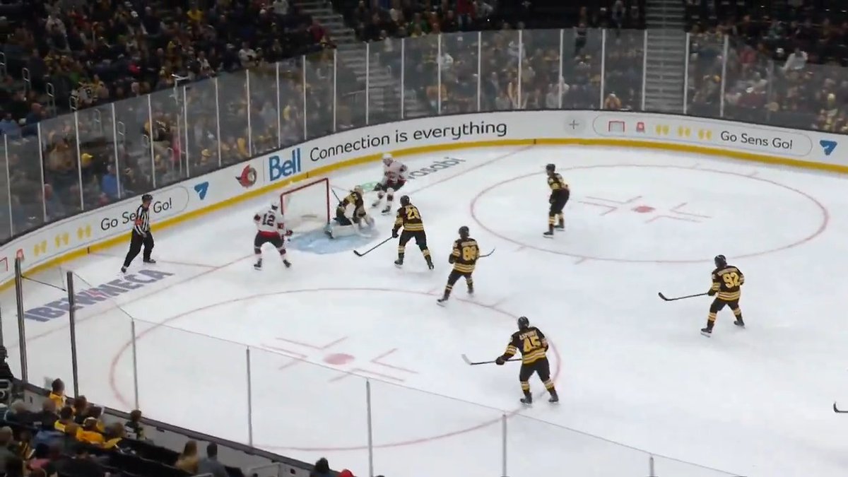 SENS OPEN THE SCORING 🚨 Michael Amadio has his third goal in his last four games!