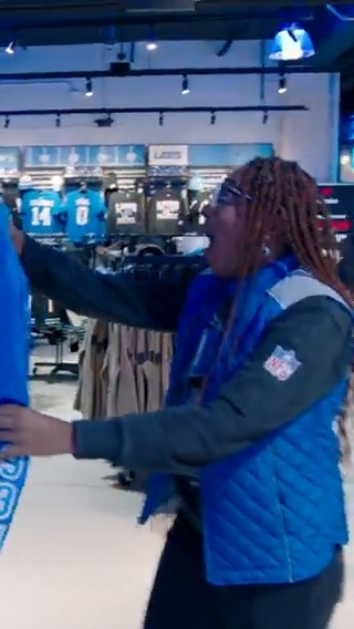 A shopping spree turned into a Fan of the Year surprise! Representing two generations of Lions fans, introducing our first ever duo Fans of the Year - Ninotchka &amp; Kyla.