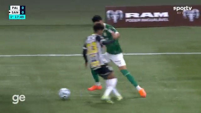 Olha o Flaco López… 🎥 sportv | ge