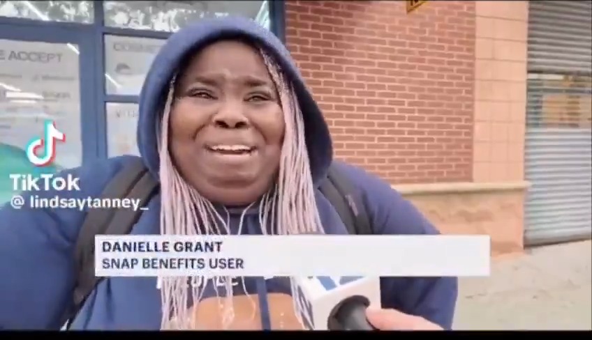 Without this News 12 crew telling me I would have NEVER guessed high calorie Danielle Grant was starving. Thank God the new crew was there to bring context to this EBT/SNAP story 😎 #CityLife #EBT #diabetes #snap #braids #fraud #theft #urban