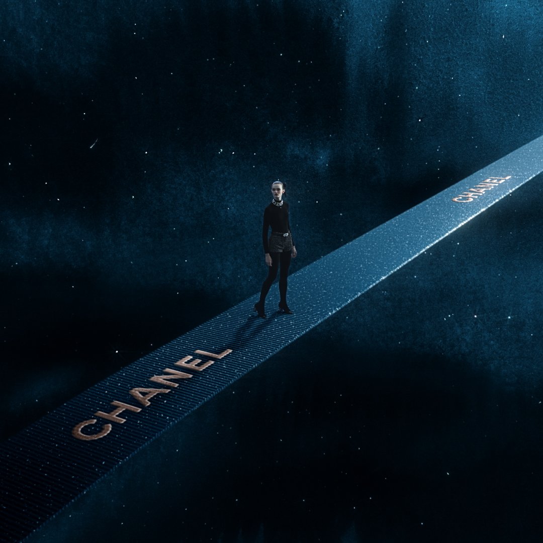 CHANEL WINTER CONSTELLATION - シャネルの星空 メゾンの5つのシンボルが導くパーフェクトなギフト。格別なフレグランス、輝くメークアップ、至福のスキンケアがまたたく、シャネルの星空。強さ、幸運、調和、成功、輝きを表現する魔法のようなギフト。