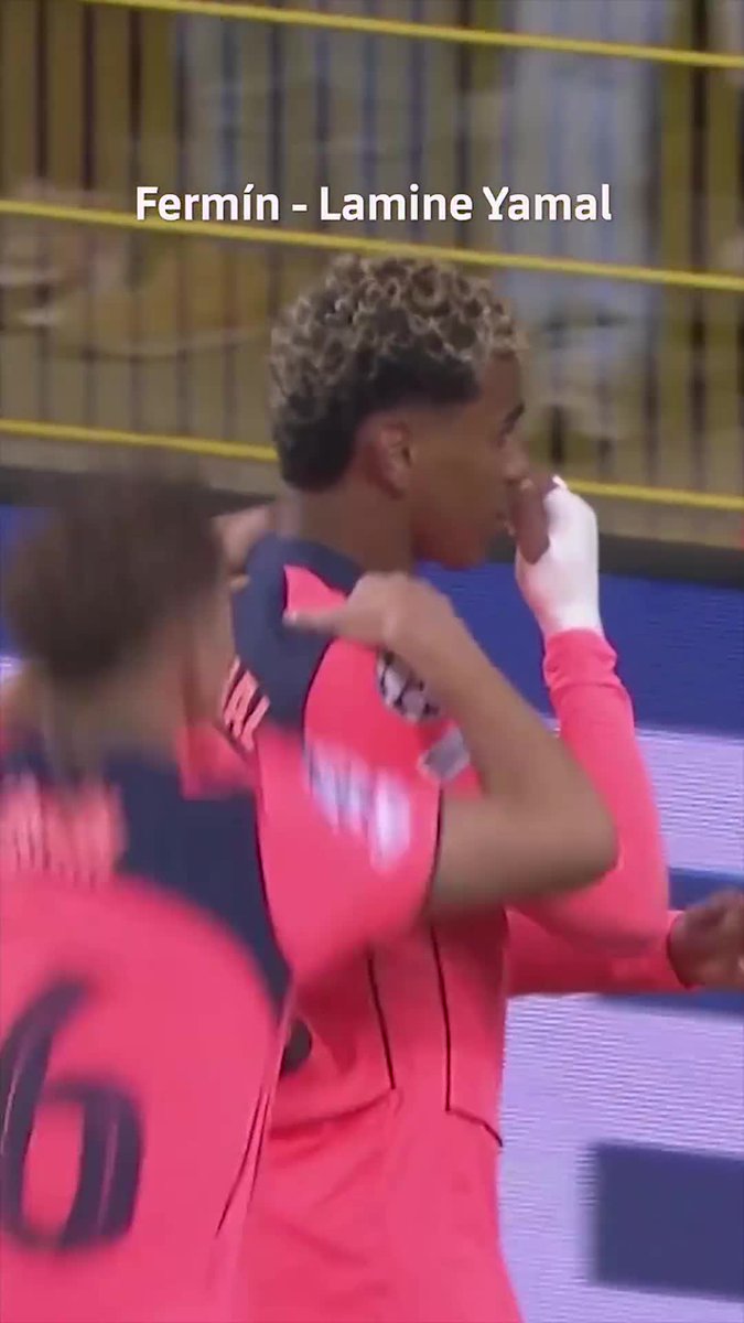 Fermín, the assist machine 🤖 🅰️ Fermín -> Ferran 🅰️ Fermín -> Lamine Yamal