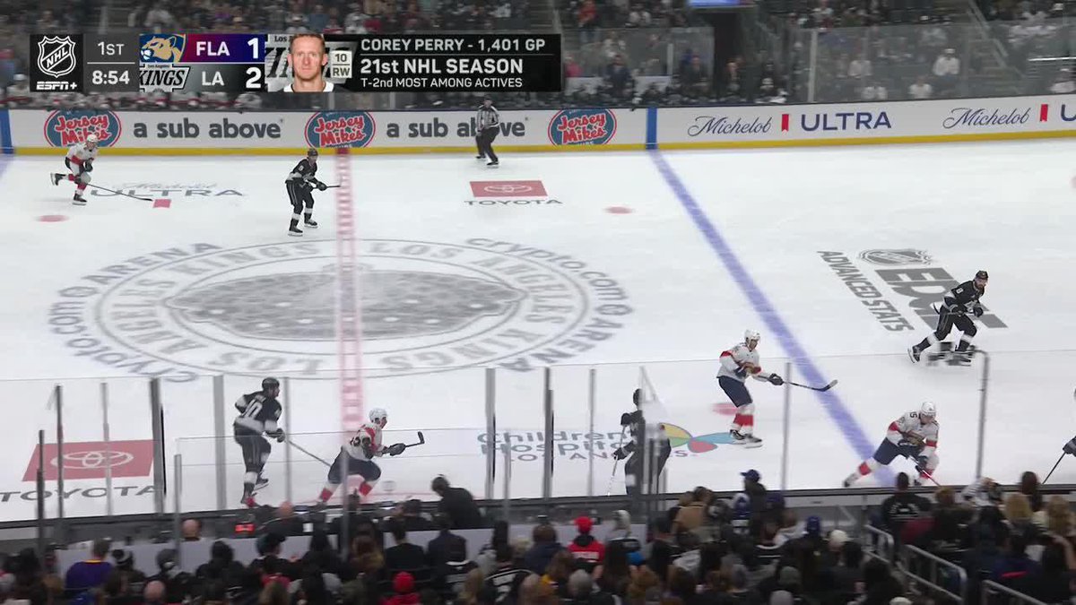 Wasn’t expecting LA to get the 2011 version of Corey Perry but here we are.