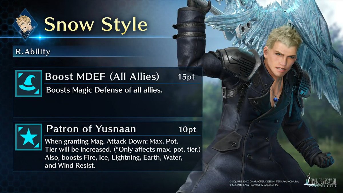 Check out Glenn's Snow Style! Get this Glenn-Exclusive Gear from the FFXIII Series Crossover Campaign Panel Mission! #FF7EC #FF7EverCrisis #FF13