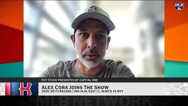 Red Sox manager Alex Cora reflects on the season: “As an organization we took a step forward, but we got work to do... this is just the beginning of something great that is going to happen in Boston.”