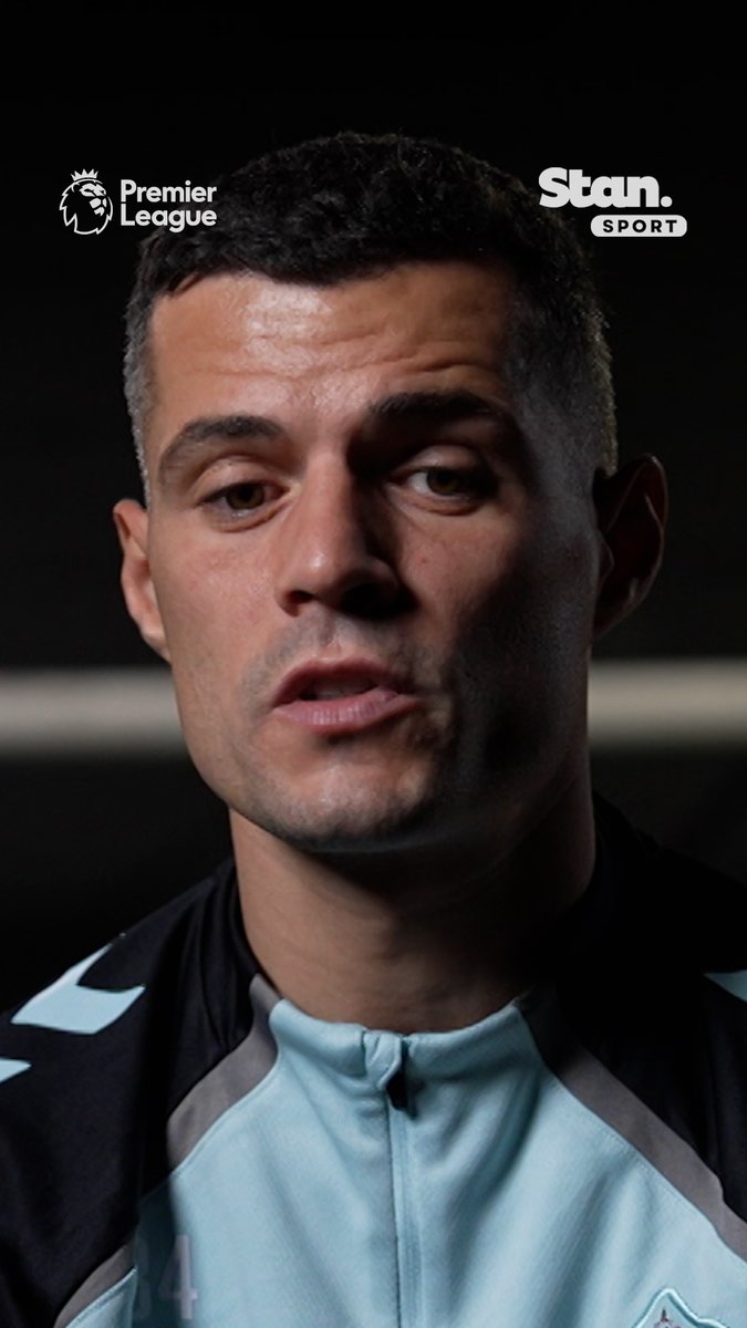 Granit Xhaka explains why he will not celebrate if he scores against Arsenal. [Stan Sport Football]
