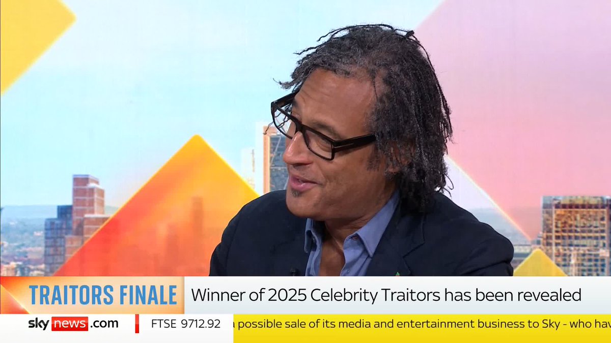 🟠 Kamali Melbourne asks David Olusoga: "Could you have been a traitor?" "I would have been terrible at it, I wasn't very good at being a faithful," David quips. 📺 Sky 501, Virgin 602, Freeview 233 and YouTube