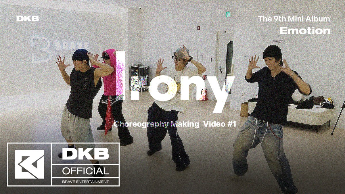 DKB(๋คํฌ๋น) - Irony Choreography Making Video #1 #๋คํฌ๋น #DKB #Emotion #Irony