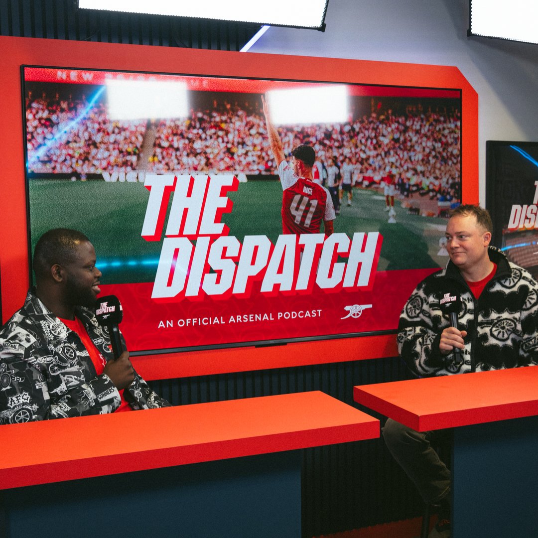 ๐ฌ "What's it like to travel with the team?" We delve into some exclusive insight on Episode 2 of The Dispatch, Gooners ๐