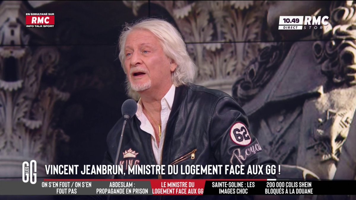 🗣️ Patrick Sébastien : "Je ne veux pas tomber dans le programme du RN. Mais il y a des mecs qui se lèvent le matin, ils vont bosser pour 1.500 balles et ils voient des Pakistanais et des Afghans qui dorment à l'Ibis. Ce n'est pas moi qui dis ça." #GGRMC