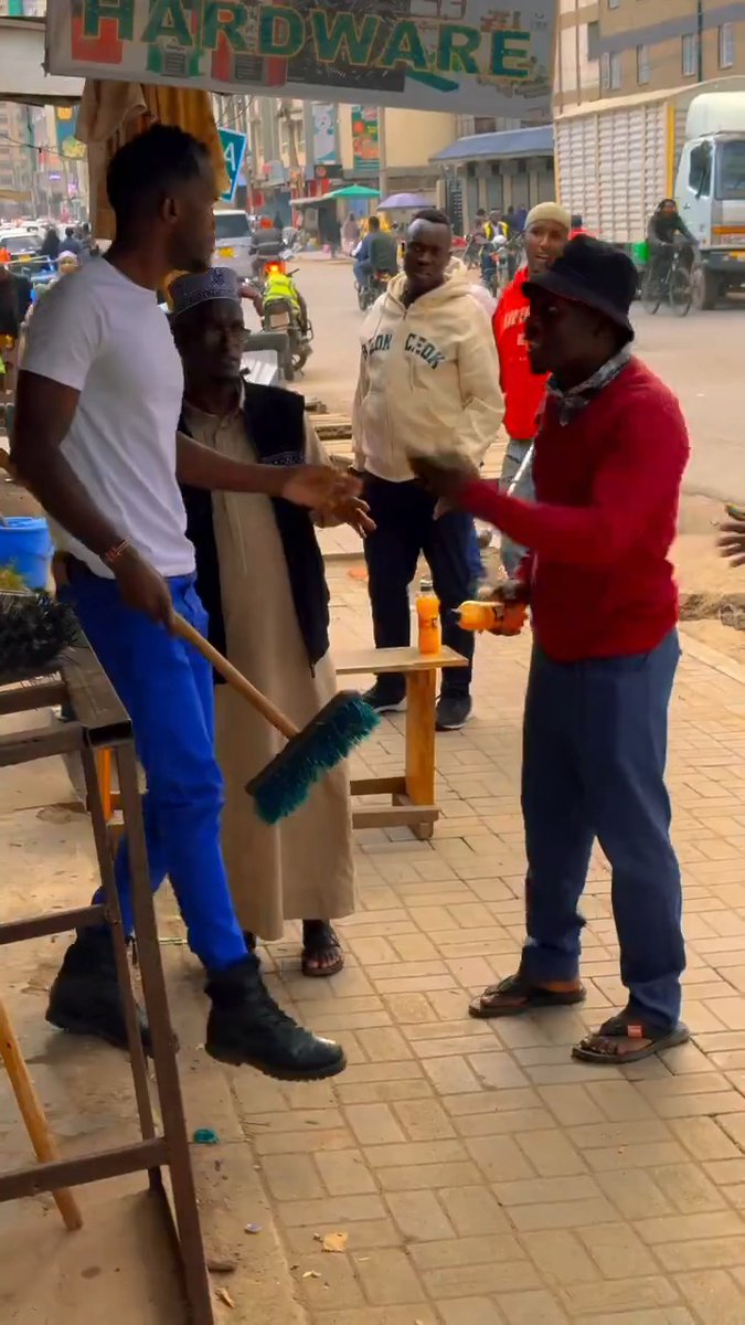 That guy will question his sanity 😂😂