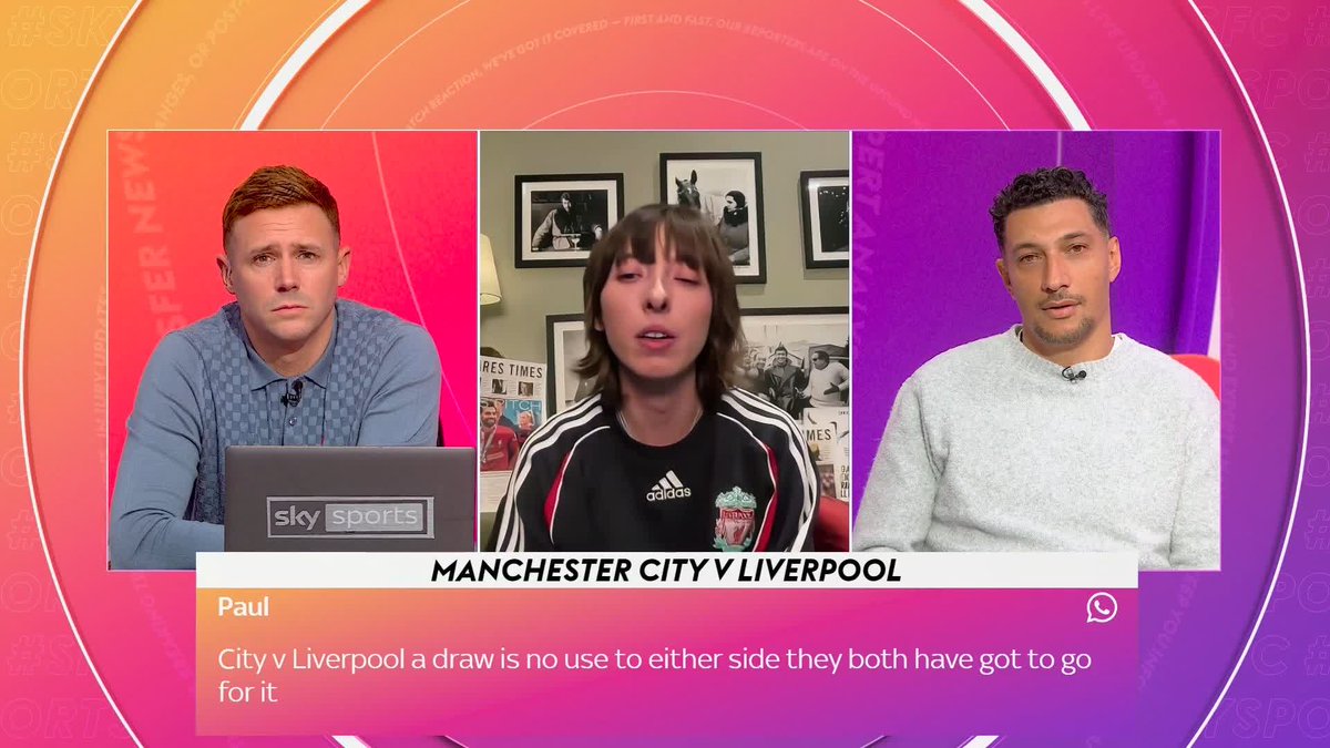 🗣️ "If you asked me this a week ago I think my answer would be quite different" Liverpool supporter Lola Katz Roberts on if Mo Salah could be dropped from the starting XI. Fanalysis