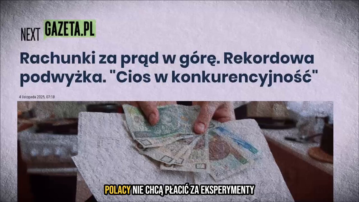 Dotrzymujemy słowa! Prezentujemy dziś prezydencki projekt ustawy tani prąd -33%! Polacy nie chcą płacić rekordowych rachunków za energię spowodowanych nieudolnością rządu Tuska oraz klimatycznym szaleństwem Unii Europejskiej. Czas na zmiany. Czas na tani prąd!