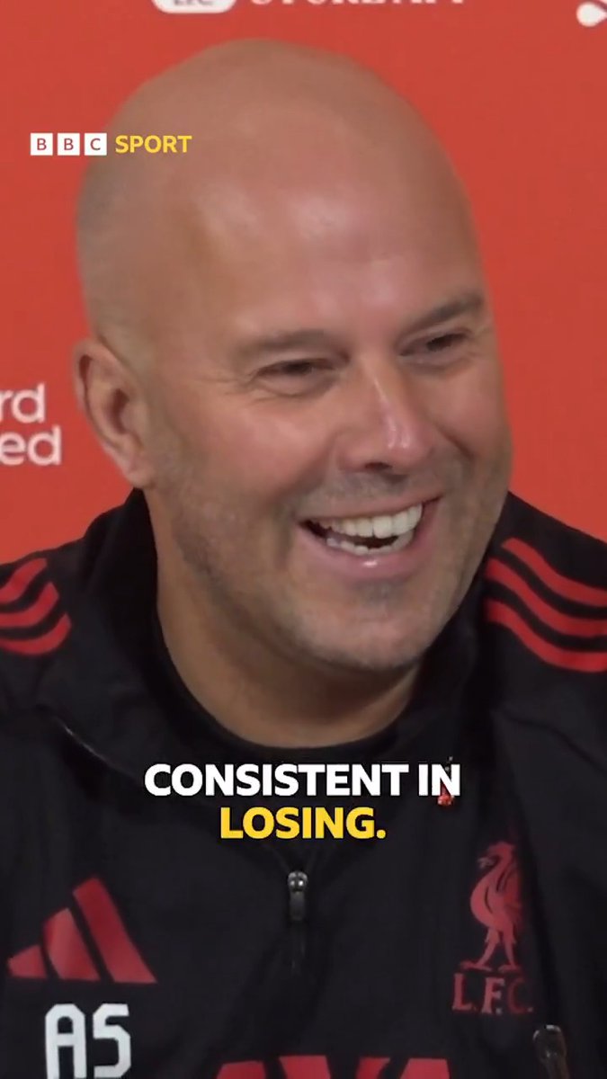 "We were actually very consistent... But the thing is we were consistent at losing." Arne Slot saying it how it is ahead of Liverpool's match against Manchester City. 🗣️