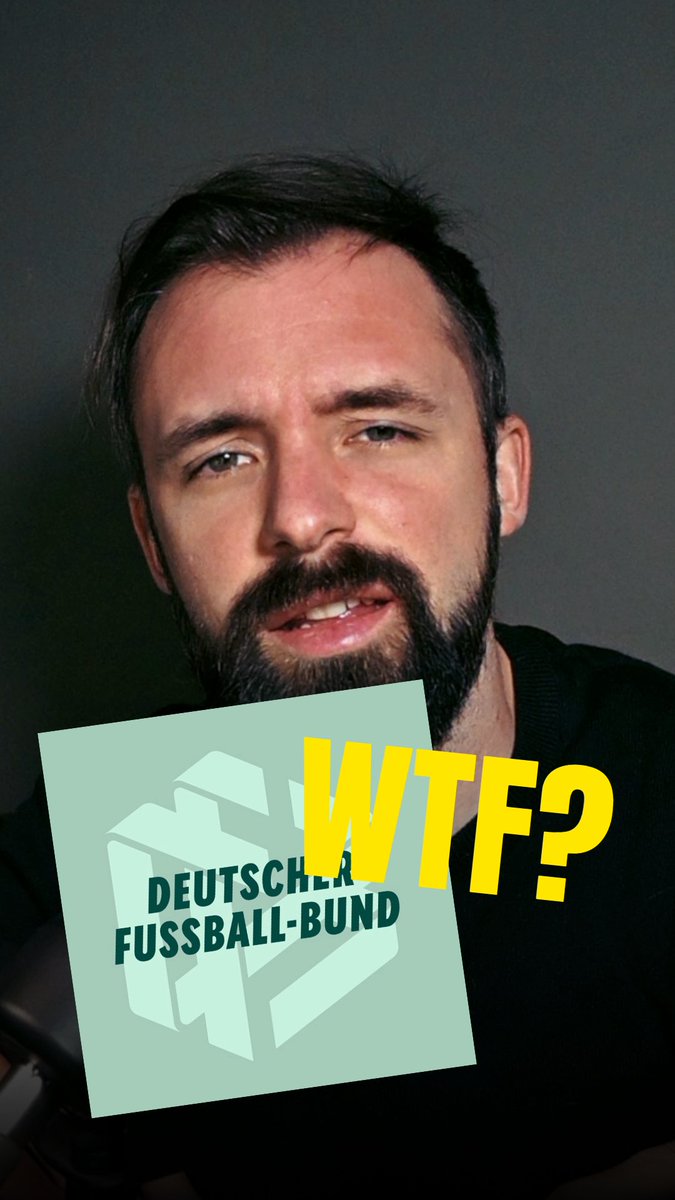 Der DEUTSCHE Fußballbund streicht Schwarz Rot Gold aus dem Logo 🤡