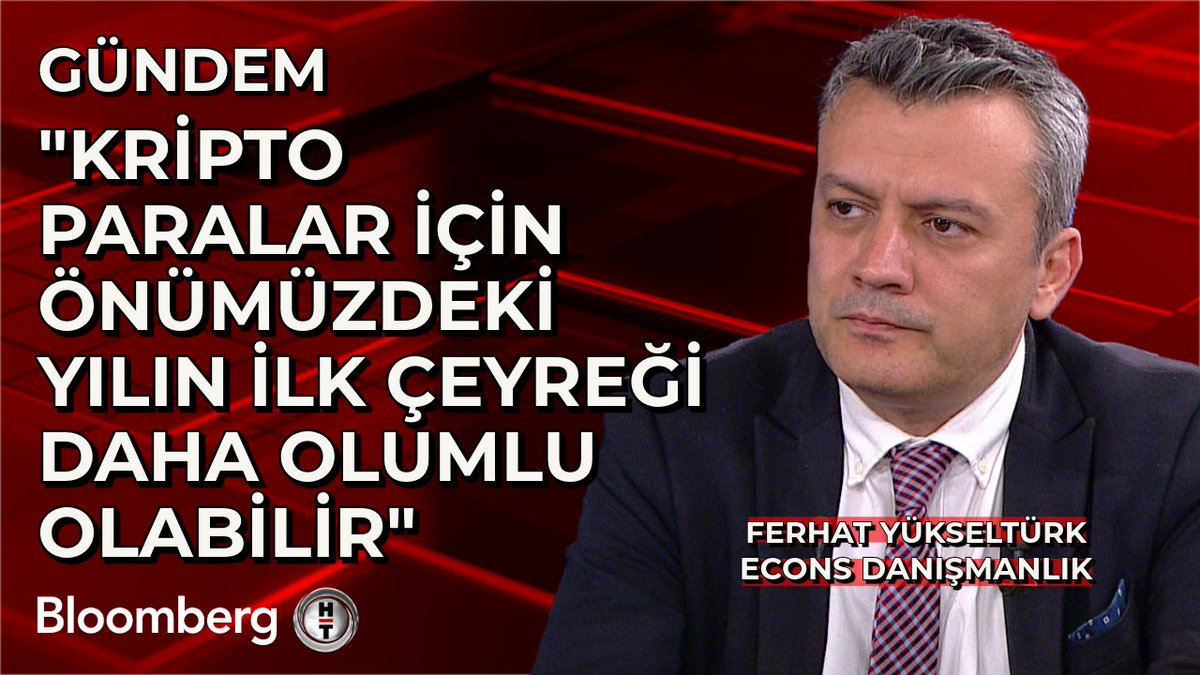 Econs Danışmanlık - Ferhat Yükseltürk: 📍 Kripto paralar için önümüzdeki yılın ilk çeyreği daha olumlu olabilir