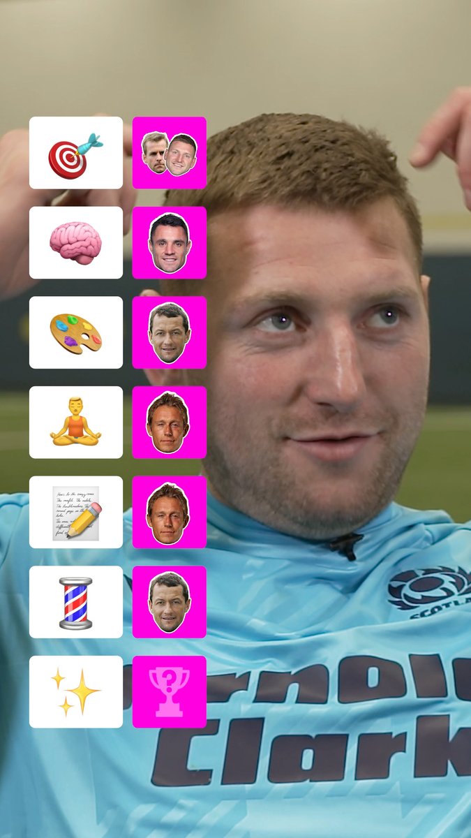 Finn Russell builds his dream fly-half 🤩