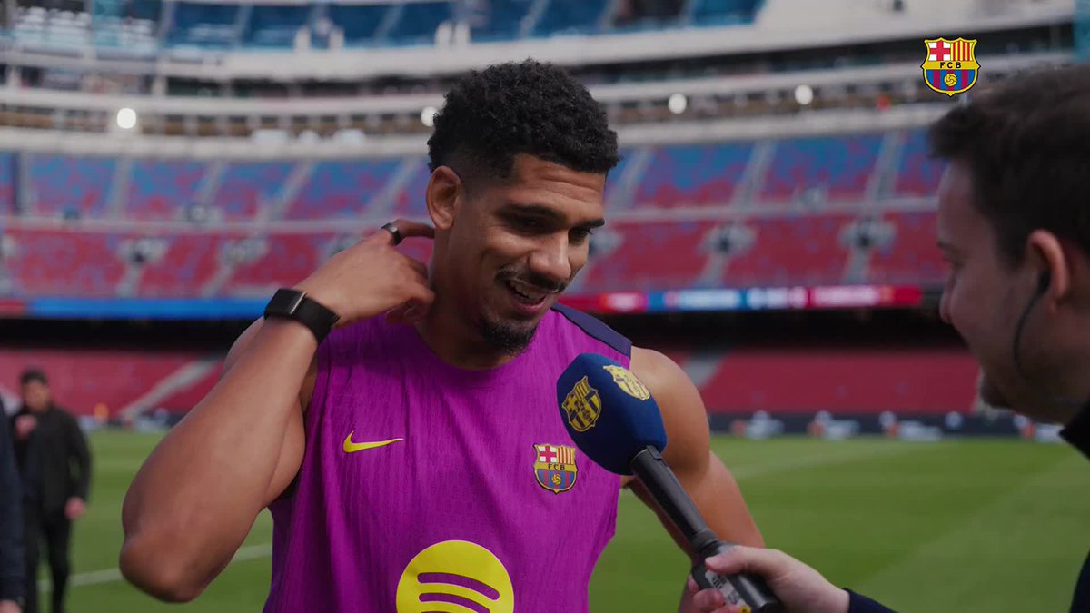 🥹 Un día lleno de emociones 🎤 Las reacciones de Araujo, Casadó y Rashford tras entrenar en el Spotify Camp Nou