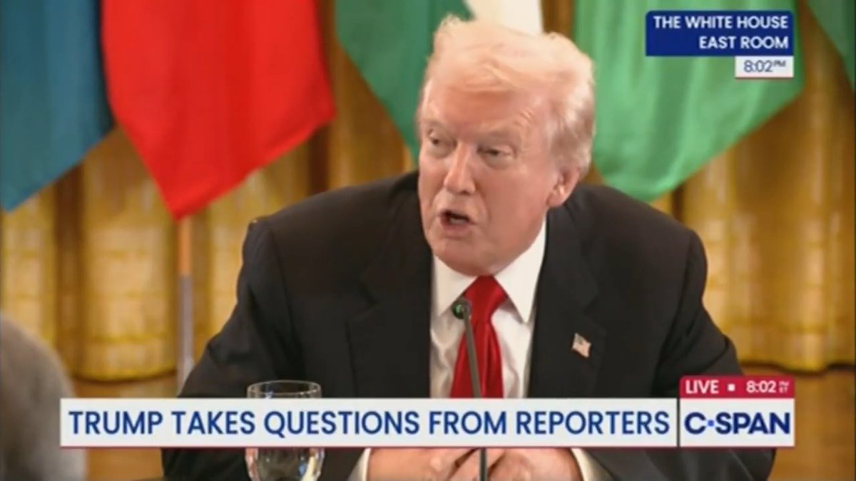 Trump: Our groceries are way down. Everything is way down. So I don't want to hear about the affordability.