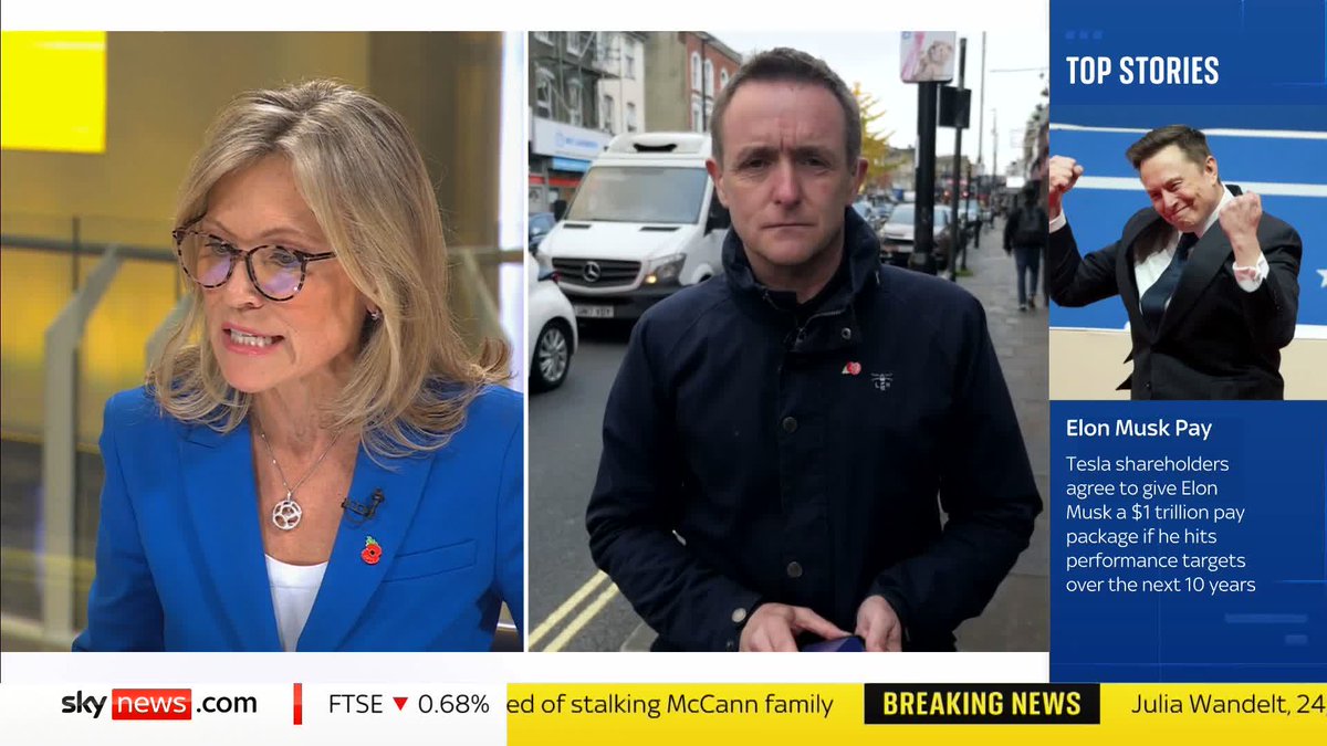 BREAKING: Sky News understands a foreign sex offender who was freed in error from Wandsworth prison has been arrested. National correspondent Tom Parmenter approached Brahim Kaddour-Cherif, moments before his arrest in Finsbury Park. 📺 Sky 501