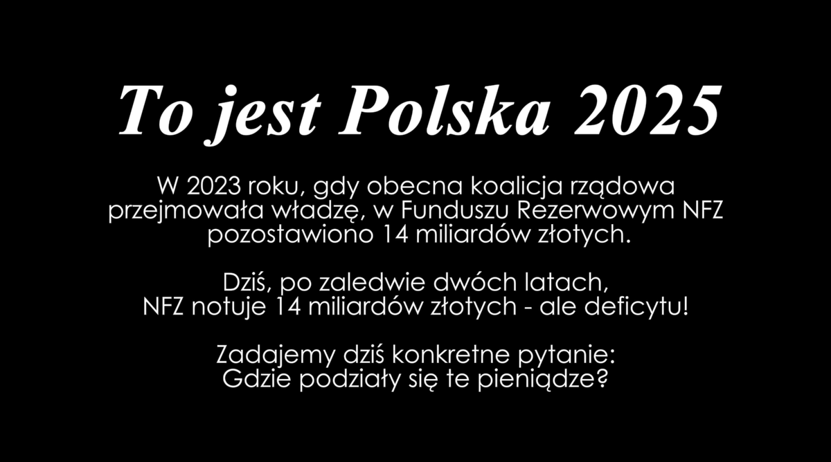 Horror w służbie zdrowia trwa! Lekarze odsyłają chorych na raka do domu, szpitale przesuwają pilne operacje, pieniędzy w NFZ nie ma, a na przyszły rok już brakuje 23 mld zł! Ten rząd zagraża życiu Polaków🚨!