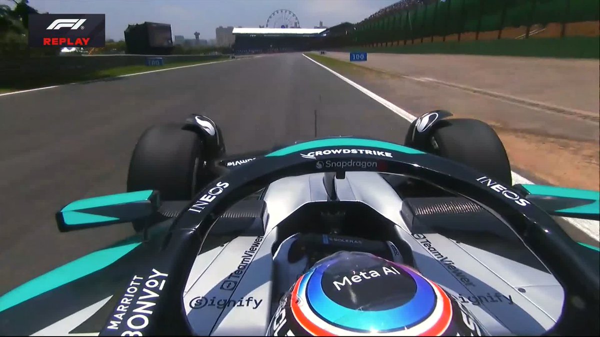 Bit too close for comfort! 🫣 #F1 #BrazilGP