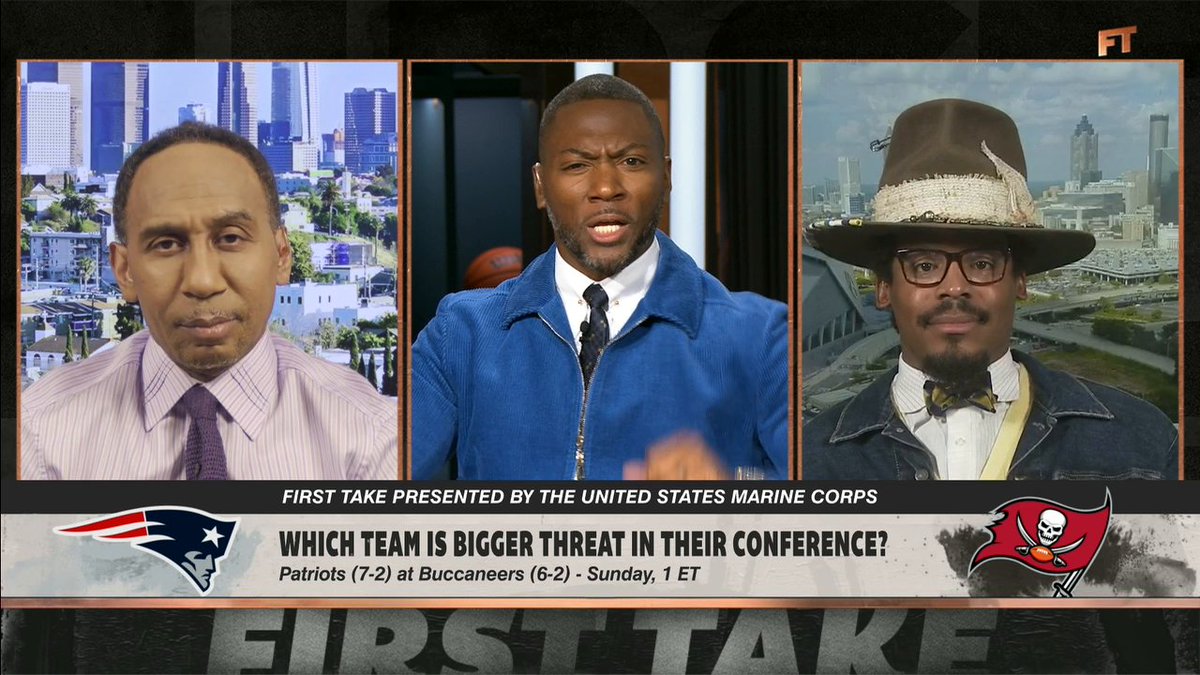 .Ryan Clark says the Patriots are a bigger threat than the Buccaneers in their conference 👀