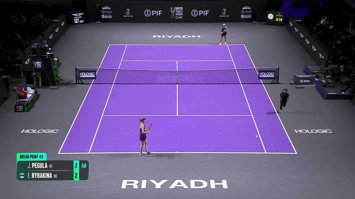 A Pegula classic 🤌 Jessie Pegula | #WTAFinalsRiyadh