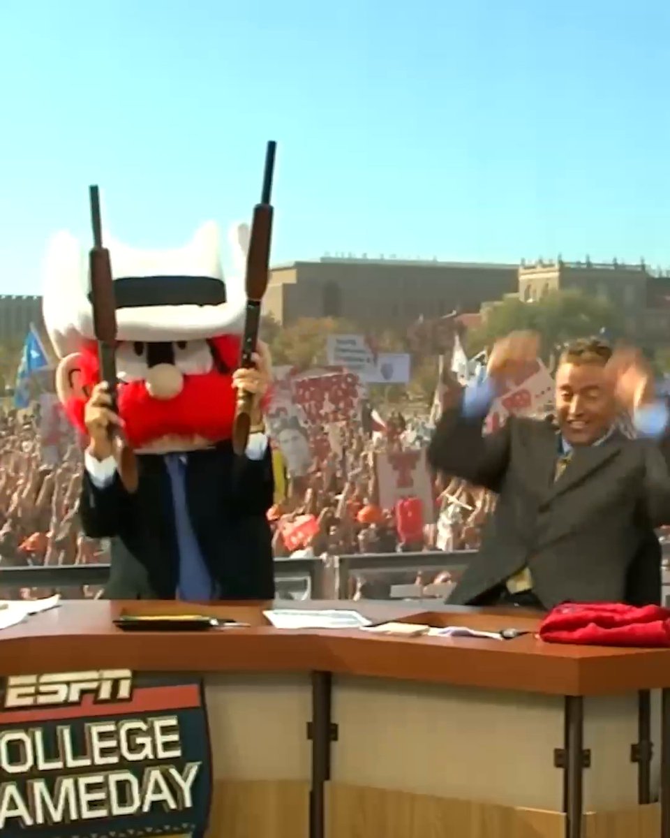 This moment from Coach Corso at Texas Tech 🤣