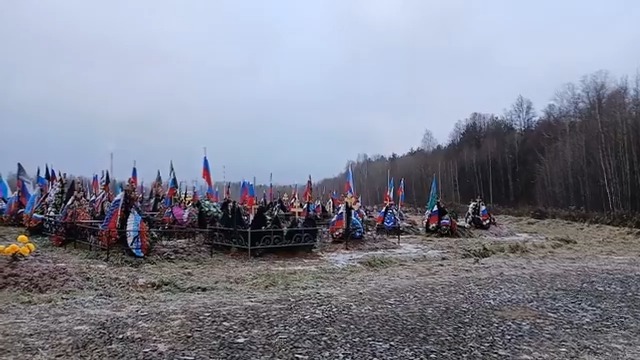 Udmurtyalı Rus Askerlerin mezarları. Udmurtya, Hohryaki-2 Mezarlığındaki Rus askeri mezarlık alanı neredeyse tamamen dolmuş durumda. 2022 yılında mezarlıkta Askeri bölüm açılmasına karar verilmiş. Mezarlık alanından paylaşılan video durumun doğruluğunu büyük oranda ortaya koyuyor. MediaZona'nın kimlikleriyle tespit ettiği Udmurtyalı ölen Rus askeri sayısı: 2345 (Bu büyük ihtimalle daha fazla.) Başkent İjevsk'de bulunan Batı ve Güney mezarlıklarındaki mezar sayısı 2022-2025 yılları arasında artmış gözüküyor ancak doğrudan savaşa bağlamak doğru olmayacaktır.