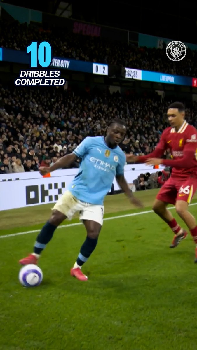 Doku's dribbling 😮‍💨⚡️