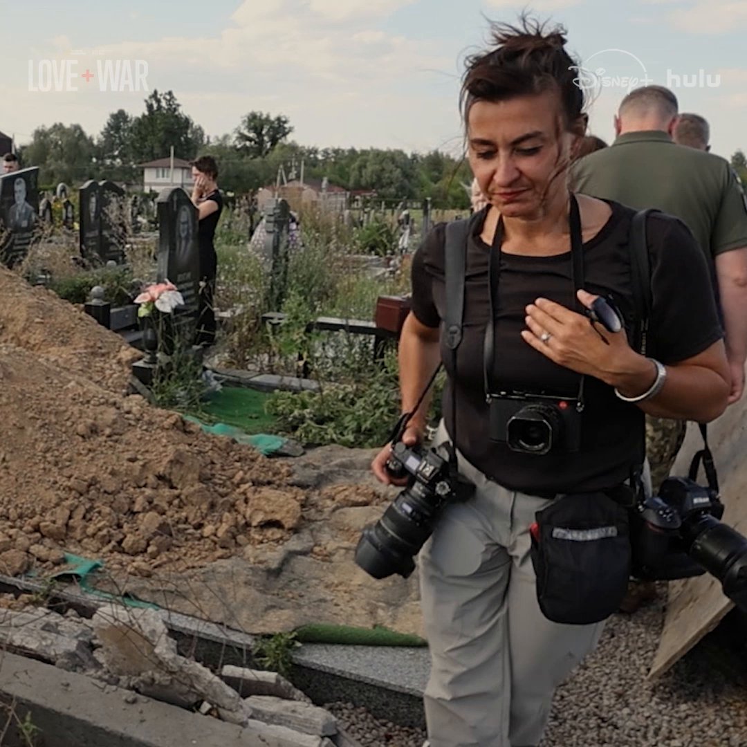 Her images changed how we see the world. Her story will change how we understand it. Meet Lynsey Addario, one of the most prolific photojournalists of her generation. #LoveandWarFilm is now streaming on Disney+ and Hulu.