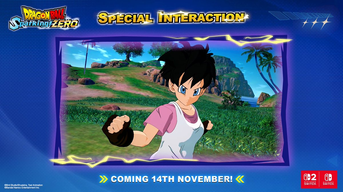 A meeting across time and destiny… Future Gohan vs Videl ⚡ DRAGON BALL: Sparking! ZERO launches November 14, 2025 on Nintendo Switch &amp; Nintendo Switch 2! Pre-order now: