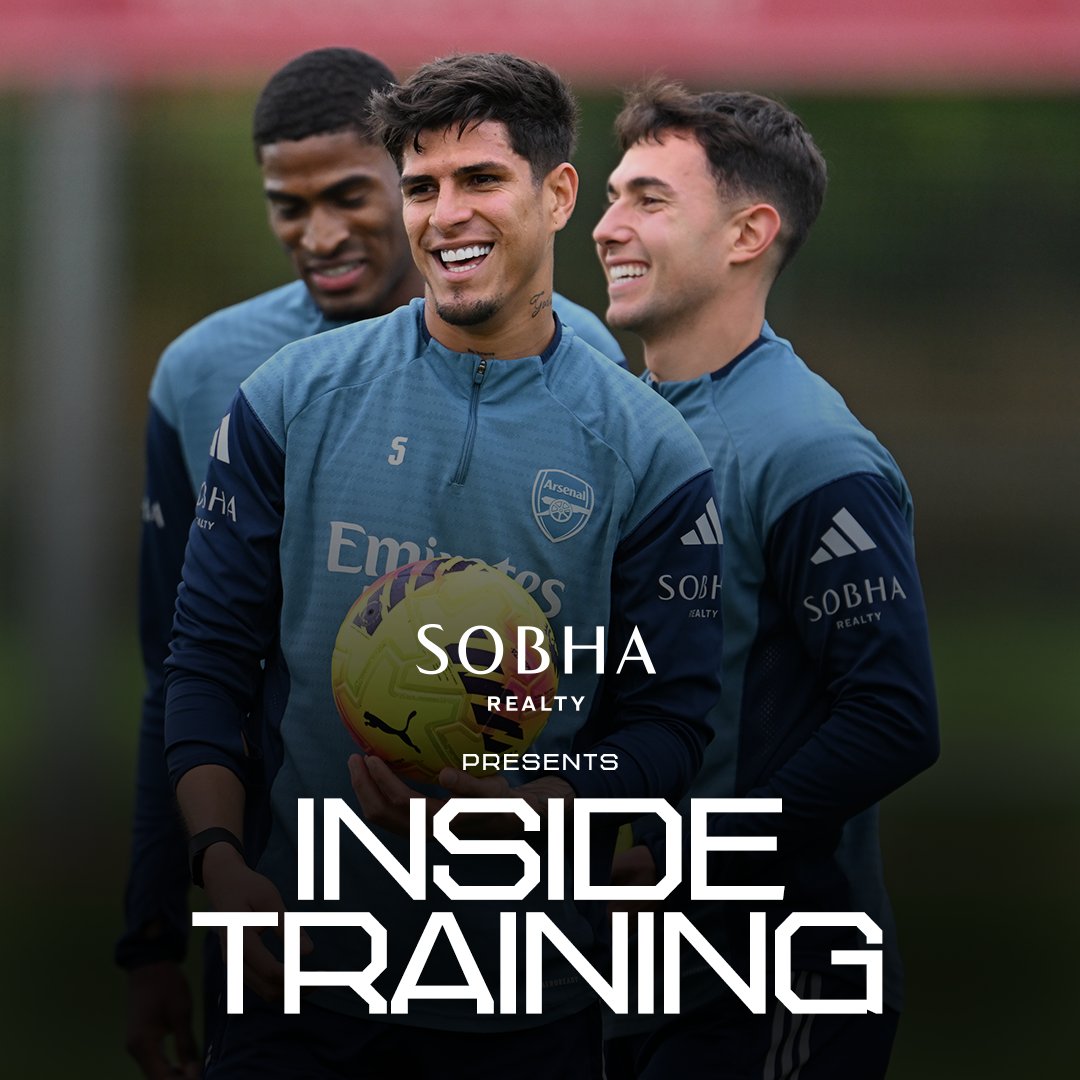 Ready to take on Sunderland 💪 The latest episode of Inside Training at Sobha Realty Training Centre is LIVE 🤩