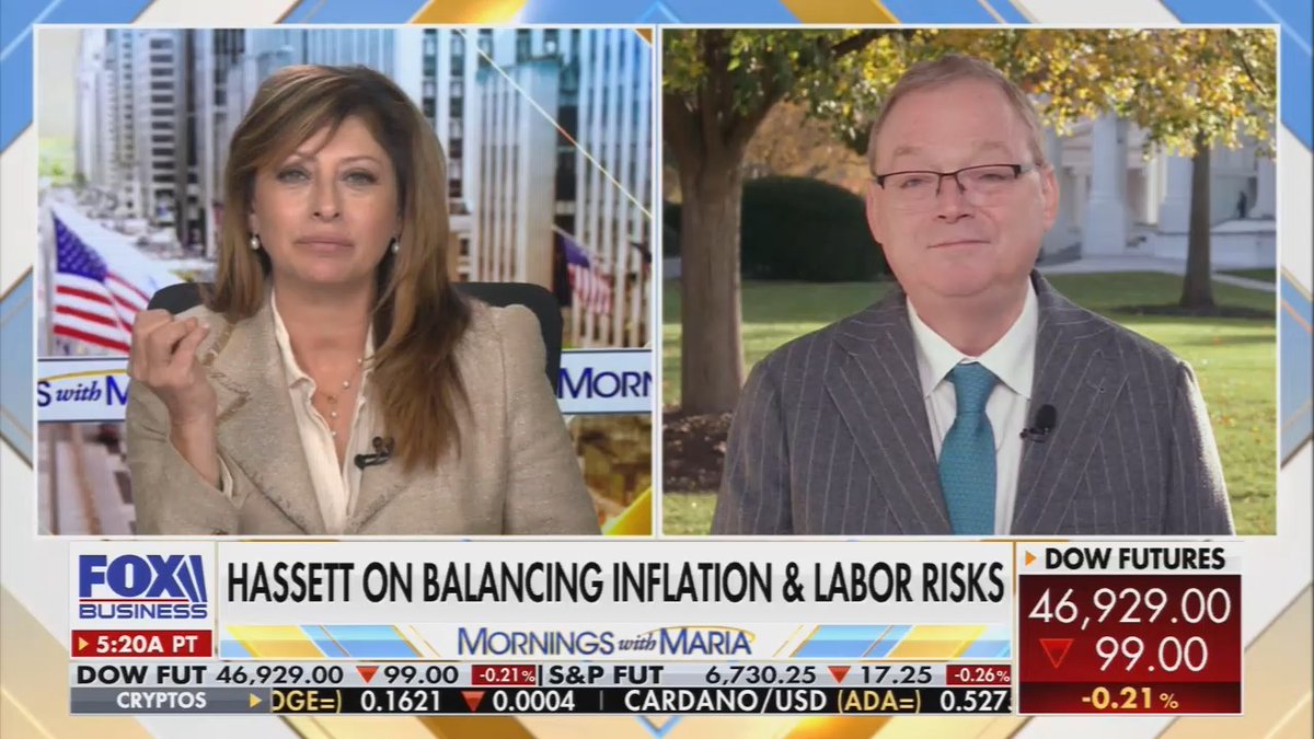 Top Trump econ advisor claims if people lose their jobs to AI, it will be "much, much faster" to find a new one because AI is a "really great coach"