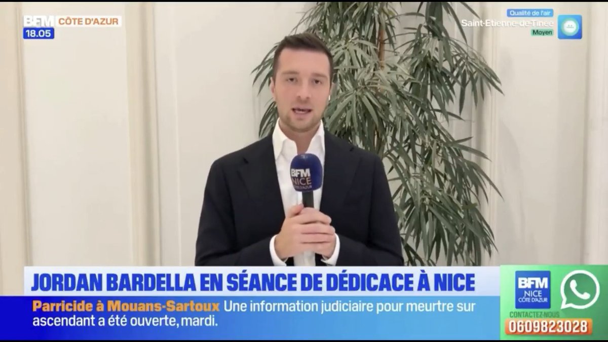 Eric Ciotti est un partenaire politique qui a eu le courage de casser le piège mitterrandien qui privait les électeurs de droite et du RN d'un espace pour dialoguer. Notre objectif est de fédérer l'ensemble des patriotes et de convaincre les orphelins de la droite.