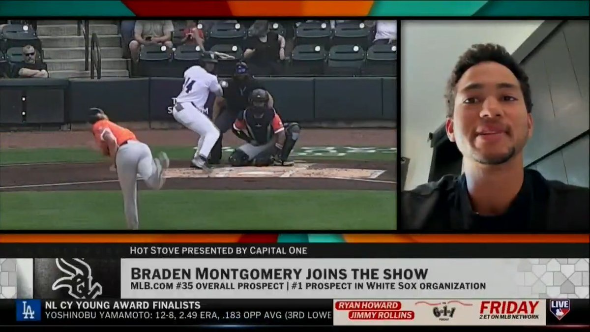 Braden Montgomery has tallied a 1.110 OPS in MLB's Arizona Fall League play 💪 The Chicago White Sox top prospect discusses what he's been working on to reach the Big Leagues and what he's observed in Arizona. MLBDevelops | MLB Pipeline