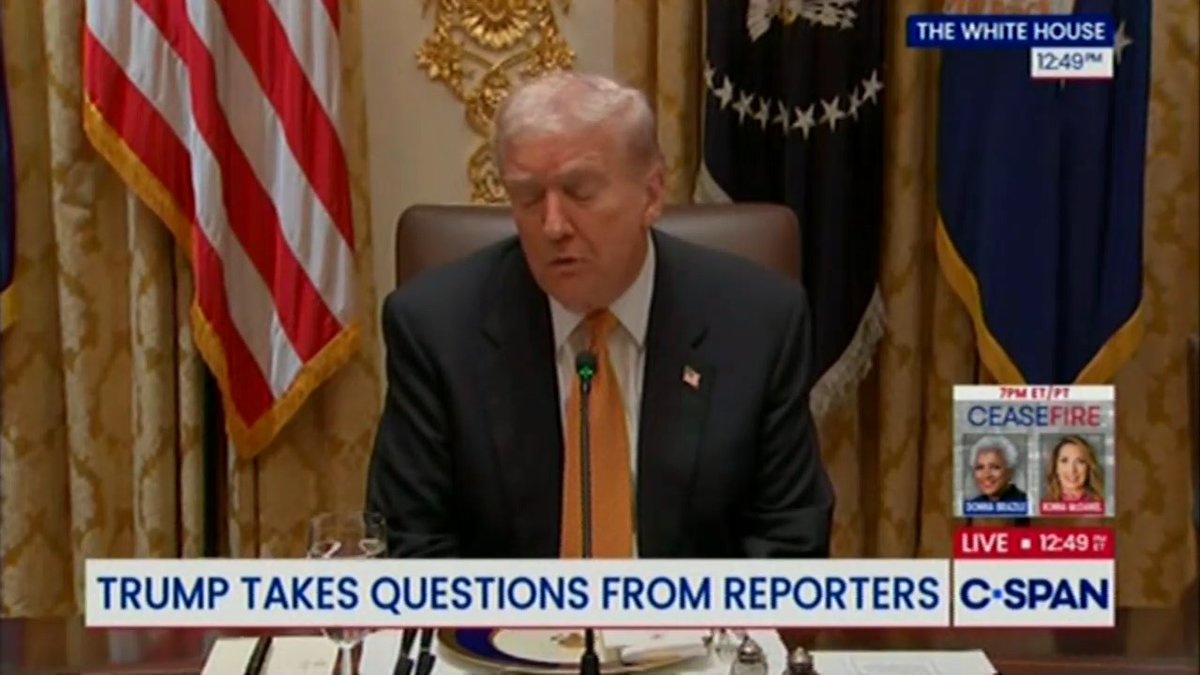 Trump: I feel Viktor Orban understands Putin and knows him very well. I feel, and Viktor feels, that we're gonna get the Russia/Ukraine war ended in the not too distant future