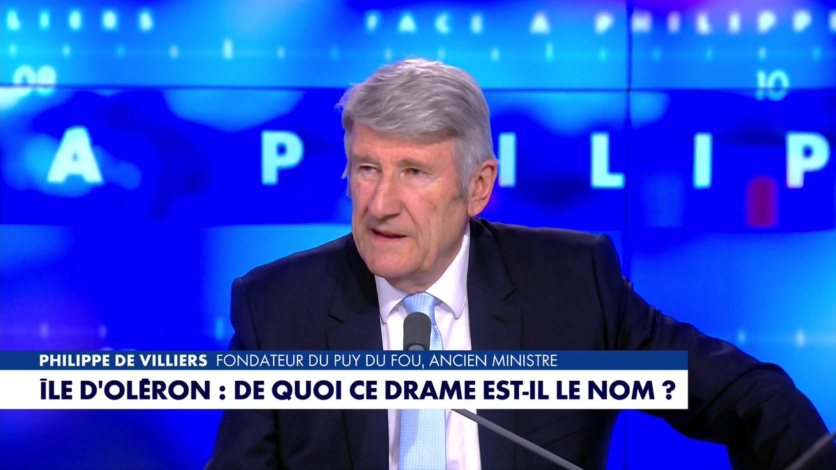 «C'est un scandale» : Philippe de Villiers réagit à la décision du parquet national antiterroriste de ne pas se saisir de l'affaire de l'attaque sur l'île d'Oléron, dans #FaceaPhilippeDeVilliers