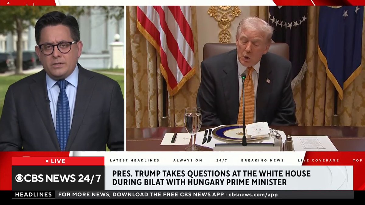 President Trump met with Hungarian Prime Minister Viktor Orbán at the White House on Friday. CBS News’ Ed O'Keefe reports on what the two leaders discussed.