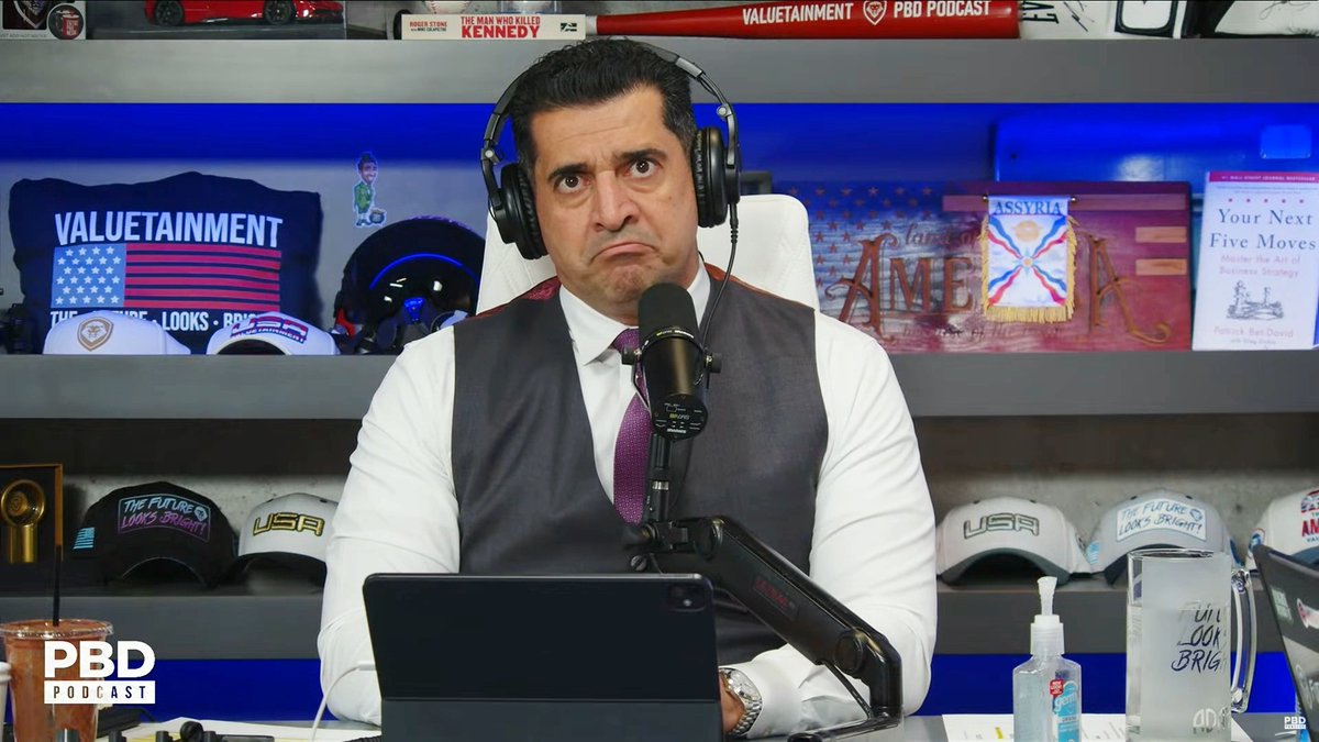 Patrick Bet-David says Ben Shapiro cancelled a planned interview after PBD hosted Nick Fuentes on his show.