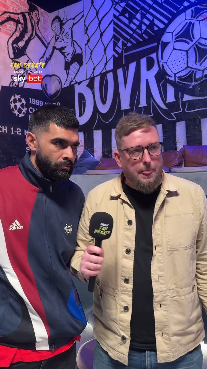 "You want it, he got it!" 😎 Spurs vs United kicks off tomorrow... Flav &amp; Adam are already going at it! 🔥