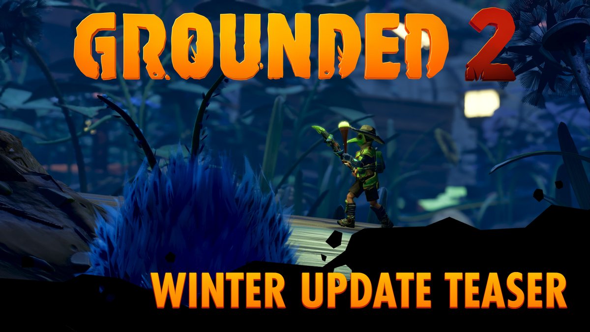 Here's a tiny preview of a new neighbor that's coming to Brookhollow Park this winter. Stay tuned for more information about the next update in Grounded 2!