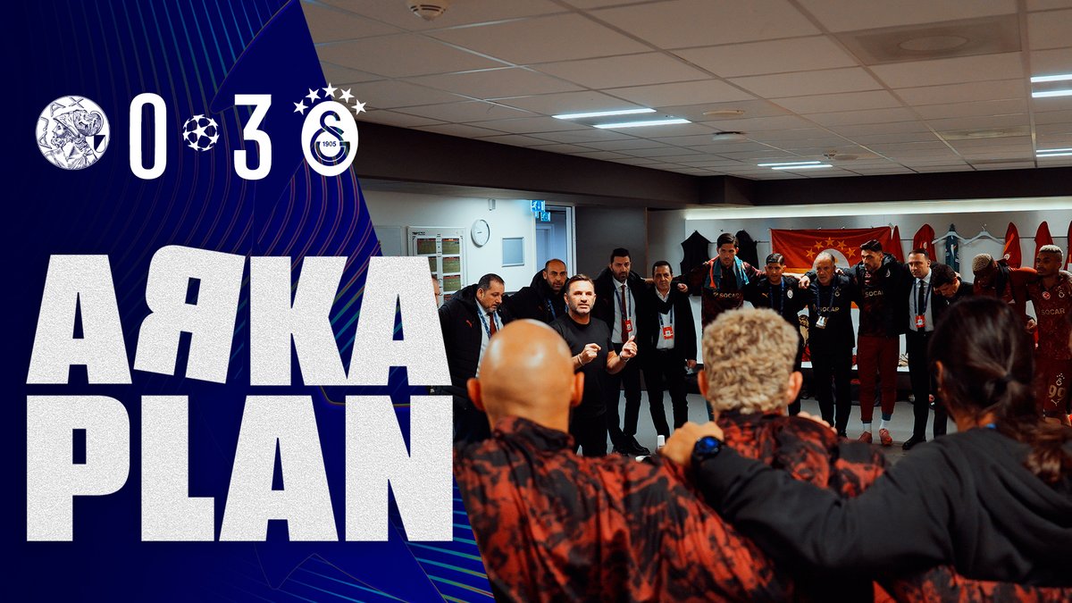 🎥 #ArkaPlan | Ajax 0-3 Galatasaray 🦁 Ajax’a karşı aldığımız muhteşem galibiyetin öncesi ve sonrasından hiçbir yerde olmayan görüntüler GSPlus Premium ve Galatasaray YouTube Sarı-Kırmızı Paket üyelerine özel olarak YAYINDA! ✅ Tamamı için 👉